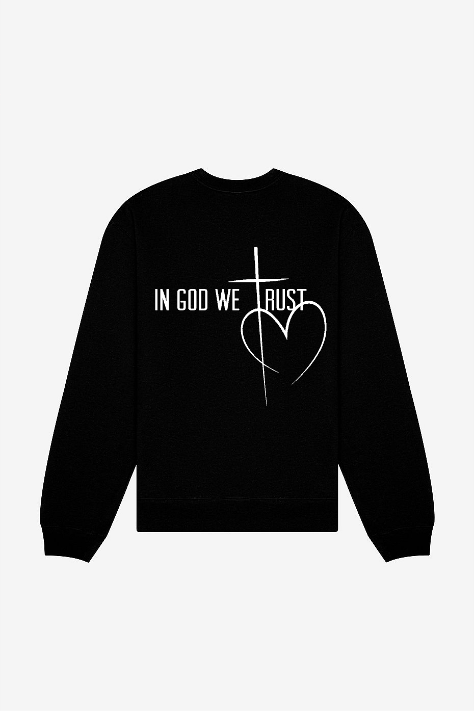 IN GOD WE TRUST CREWNECK