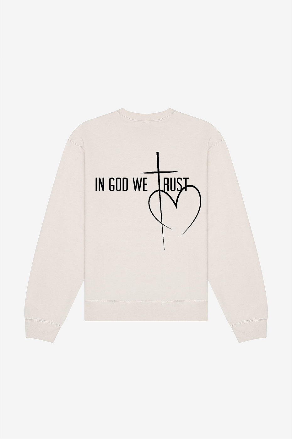 IN GOD WE TRUST CREWNECK