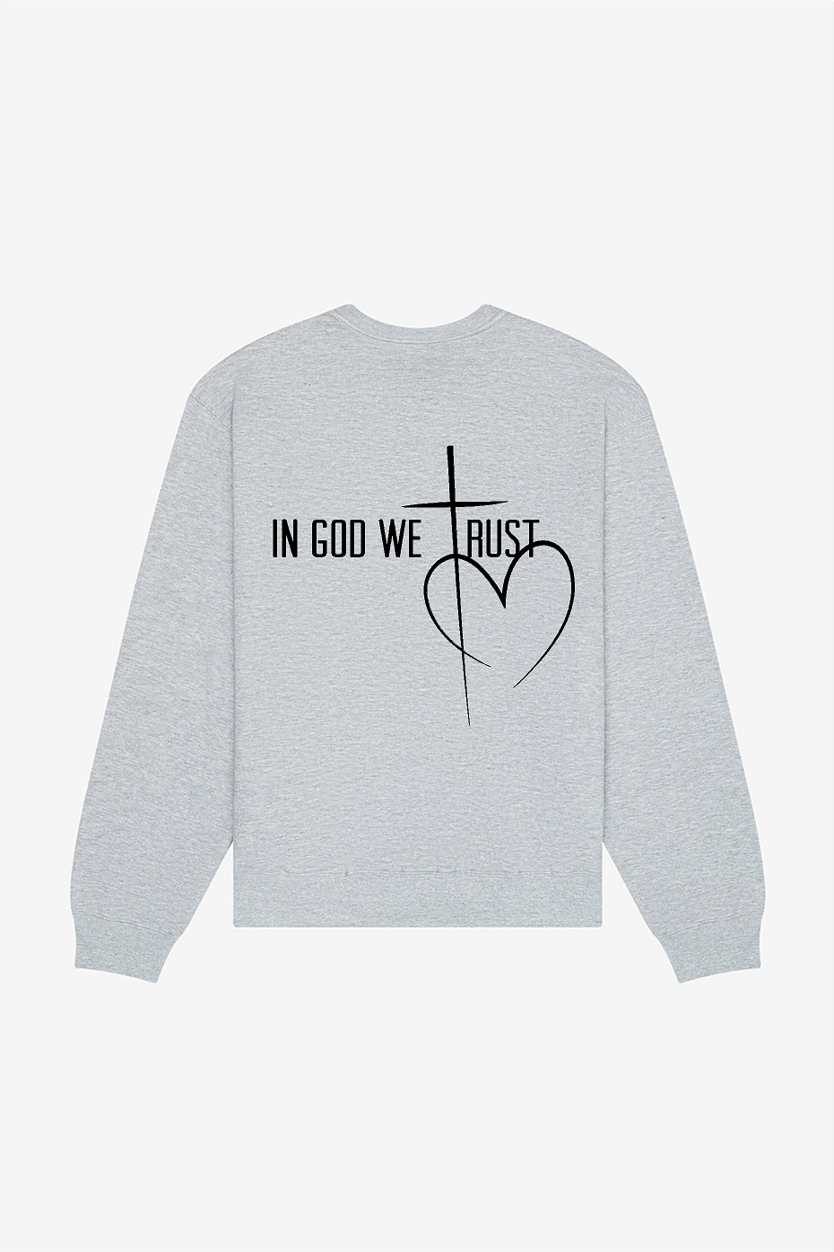 IN GOD WE TRUST CREWNECK